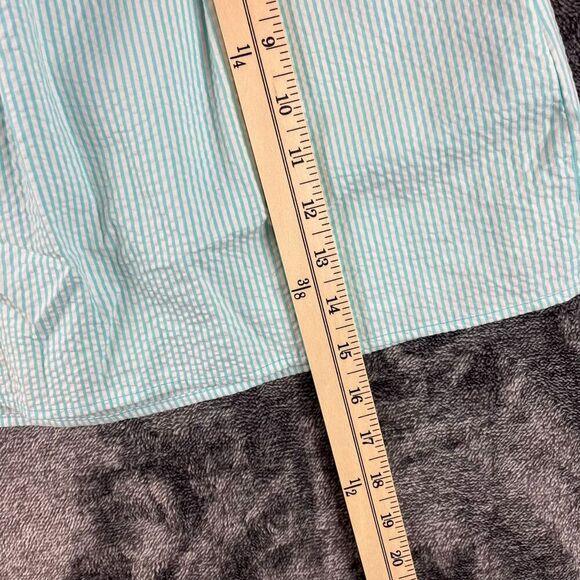 Lilly Pulitzer Mimosa Skirt Mini Lined Seersucker Shorely Blue Striped Sz S NWT - Picture 5 of 9
